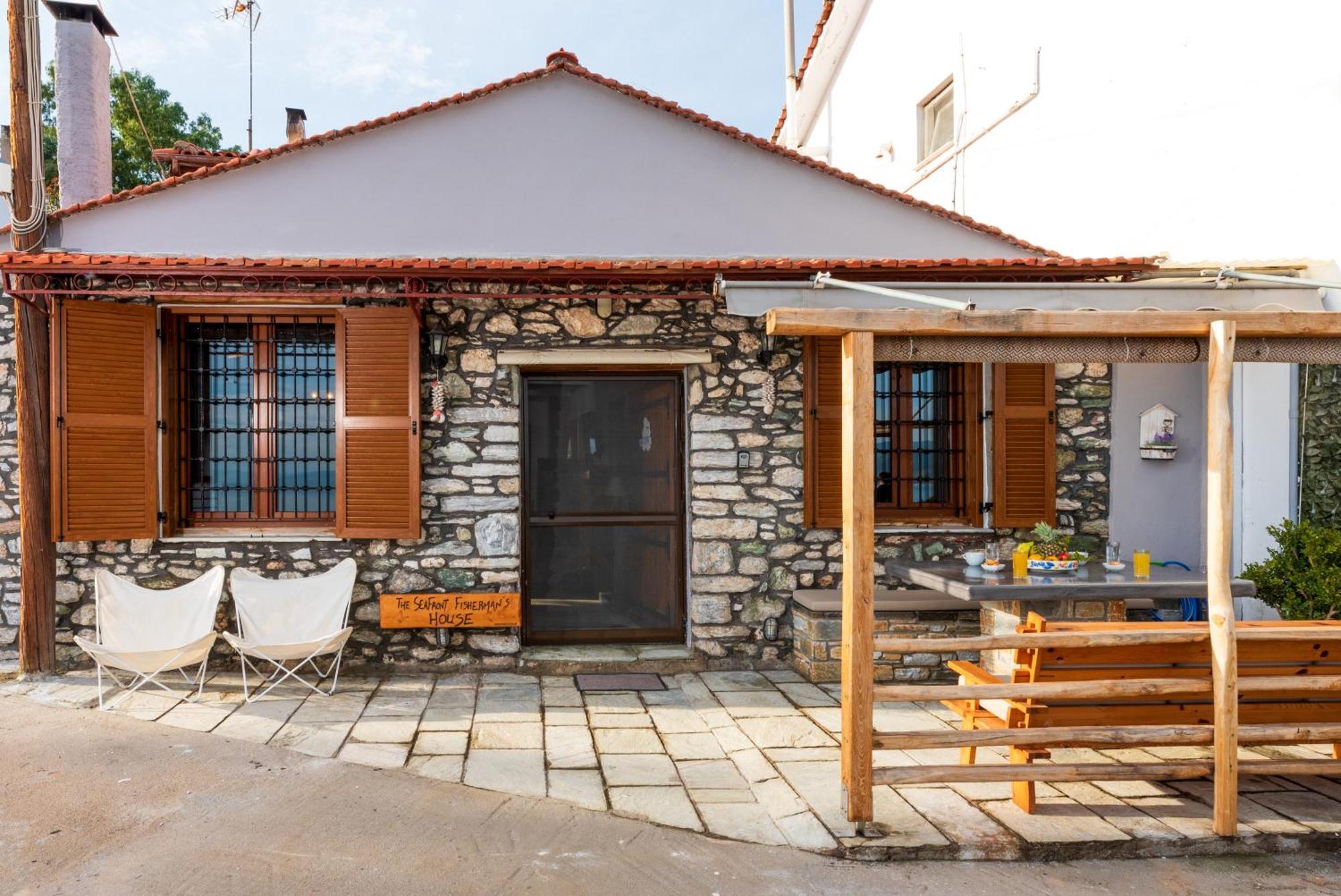 The Sea Front Fisherman'S House Kato Gatzea Esterno foto